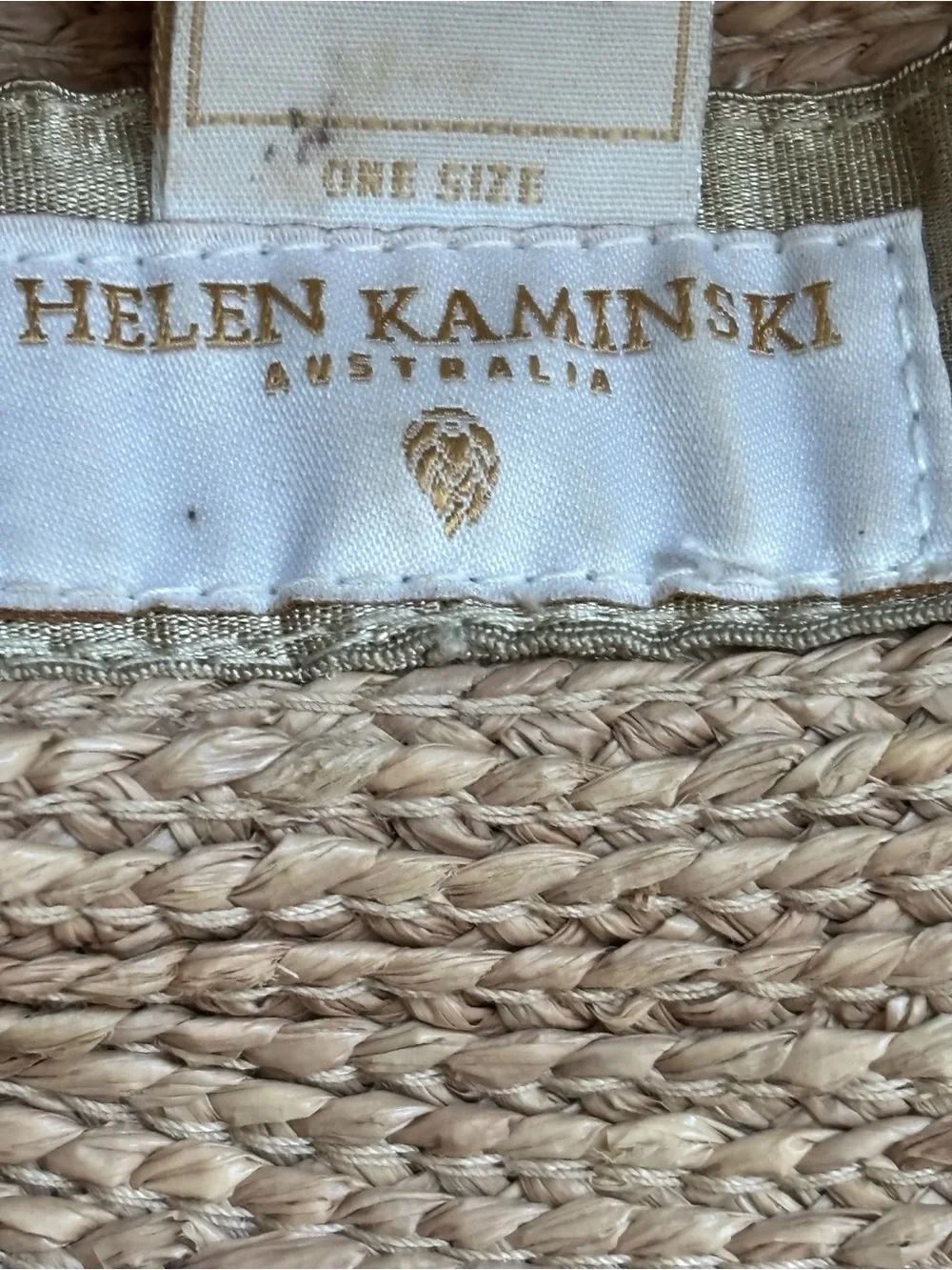 Delphina by Helen Kaminski Hand Rolled Raffia String sun upf 50 plus hat
